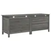 vidaXL Zahradní truhla antracit 150x50x56,5 cm z jedlového Náhled obrázku produktu 3