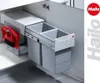 Hailo Tandem 7 K. Collecteur de déchets, gris clair.  - Voir les images du produit 5