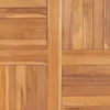vidaXL Tischplatte Massivholz Teak Rund 2,5 cm 90 cm Produktbild-Vorschau 4