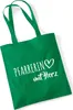 Huuraa Jutebeutel Pfarrerin mit Herz 10 Liter Kelly Green Produktbild-Vorschau 1