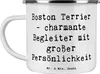 Mr. & Mrs. Panda Teetasse Spruch Boston Terrier Begleiter - Produktbild-Vorschau 1