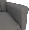 Fotel vidaXL z mikrofibry w kolorze ciemnoszarym Podgląd zdjęcia produktu 4