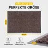 Entrando Fußmatte 40x60 cm in Braun - Rutschfeste Produktbild-Vorschau 2