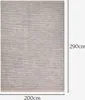 MY-RUG Teppich,Roshni, 290x200, Wollteppich grau schwarz, Produktbild-Vorschau 3
