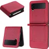 Handyhülle für Samsung Galaxy Z Flip 3 5G Leder Flip Produktbild-Vorschau 1
