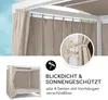 Blumfeldt Doppelliege Outdoor für 2 Personen mit Dach, XL Produktbild-Vorschau 4