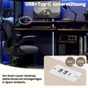 MODFU Hochbett 90 x 200 aus Metall, Jugendbett mit Produktbild-Vorschau 8