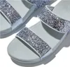 FitFlop Lulu Multi-Tonal Glitter Slides Quiet Blue Größe EU Produktbild-Vorschau 2