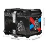 Top Case 65L Motorradkoffer aus Aluminiumlegierung, Produktbild-Vorschau 2