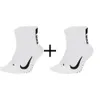 NIKE U Nk Mltplier Ankle 2Pr Socken Herren weiss XL Produktbild-Vorschau 4