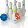 XXL Bowling Set - Riesen-Kegelspiel mit 6 befüllbaren Pins Produktbild-Vorschau 1