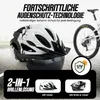 Fahrradhelm H085 Urban mit LED-Rücklicht & Magnet-Visier Produktbild-Vorschau 3