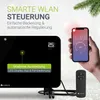 Juskys Glasheizung 2000W – Elektroheizung, Wand- & Produktbild-Vorschau 4