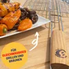 Best Sporting Grillkorb mit Holzgriff I 27 x 24 x 3 cm I Produktbild-Vorschau 6