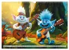 Die bunte Welt der Trolle (Wandkalender 2027 DIN A3 quer), Produktbild-Vorschau 8