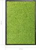 vidaXL Fußmatte Waschbar Grün 40x60 cm Produktbild-Vorschau 5