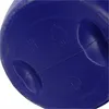 Close-up of the bottom of a blue plastic barrel, showing embossed symbols and text. Produktbild-Vorschau
