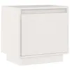 vidaXL Nachttisch Weiß 40x30x40 cm Massivholz Kiefer Produktbild-Vorschau 9