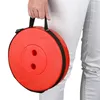 Tabouret pliant rouge, télescopique & réglable en hauteur,, Voir les images du produit 4