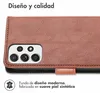 Funda Tipo Libro de Lujo para Samsung Galaxy A53 - Marrón Vista previa de la imagen del producto 3