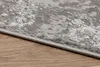 Tapiso Tappeto Crystal Moderno Grigio Chiaro Nero Soggiorno Anteprima dell’immagine prodotto 4