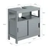 SoBuy FRG128-SG Waschbeckenunterschrank Badmöbel Badschrank Produktbild-Vorschau 4