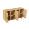 Commode ProximaX, buffet à 4 portes, aspect chêne, 140 x 40 Voir les images du produit 11