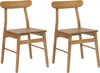 vidaXL Chaise de salle à manger, lot de 2, couleur Voir les images du produit 1