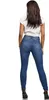 Tazzio Damen Skinny Fit High Waist Jeans F107 Blau 46 Produktbild-Vorschau 3