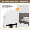 okwish Polsterbett 180x200cm Doppelbett mit Bettkasten und Produktbild-Vorschau 7