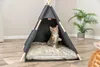 TRIXIE Höhle Tipi - anthrazit - 55 × 65 × 55 cm Produktbild-Vorschau 4
