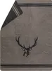 Kuscheldecke Platzhirsch Farbe Rauchgrau 150x200cm von Produktbild-Vorschau 1