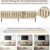 Merax Meuble TV minimaliste avec 3 portes et 4 Voir les images du produit 8