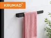 KRUMAD handdoekhouder van roestvrij staal, handdoekstang Productafbeelding-voorbeeld 2