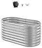 Vevor Podwyższona Grządka Metalowa Ocynkowana 120X60X57Cm Podgląd zdjęcia produktu 9