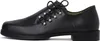 Trachtenschuh Haferlschuhe 578-H mit Ledersohle schwarz , Produktbild-Vorschau 1