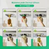 Collage of six images showing an under-cabinet jar opener being used to open various bottles and jars. Produktbild-Vorschau
