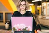 MuchoWow® Laptop Aufkleber Sticker Cover Blüte - Sommer - Produktbild-Vorschau 5
