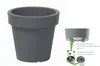Květináč LOFLY + kolečka 58,2 cm - šedý kámen Náhled obrázku produktu 1