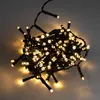 Außen Lichterkette warm weiß mit Timer - 160 LED / 4 m - Produktbild-Vorschau 1