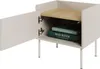 Selsey Tovi - Nachttisch 1-türig, 50 cm, Kaschmirgrau / Produktbild-Vorschau 4