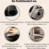 KitchenYeah© Herdabdeckplatte Katze - Grau - Nahaufnahme , Produktbild-Vorschau 7
