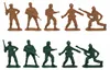 Soldaten Figuren Set Militärfiguren Armee Spielset 60 Produktbild-Vorschau 8
