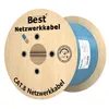 250m CAT 8 Duplex Netzwerkkabel Verlegekabel 40 Gbit/s Produktbild-Vorschau 4