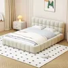 Okwish čalouněná postel 140 x 190 cm s měkkým opěrákem a Náhled obrázku produktu 2