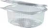 250x Feinkostbecher oval klar mit Deckel 375 ml (PET) Produktbild-Vorschau 1
