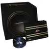 X1 BASSPACK 12 '' Subwoofer mit Verstärker und Kabelsatz Produktbild-Vorschau 1