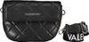 A black quilted handbag with a detachable strap, shown against a white background. Anteprima dell’immagine prodotto
