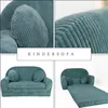 Kindersofa aus Cord mit Verlängerung – Mehr Platz, mehr Produktbild-Vorschau 3