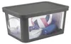 Rotho opbergbox Albris met deksel, 57 x 39 cm, 45 liter, Productafbeelding-voorbeeld 3